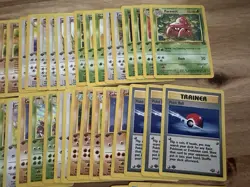 1st Edition Jungle And Fossil 100+ Pokemon Card Bulk Wizards Of The Coast WOTC - Image 3