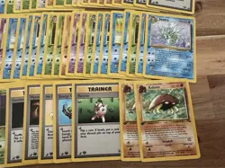 1st Edition Jungle And Fossil 100+ Pokemon Card Bulk Wizards Of The Coast WOTC - Image 4