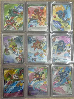 30th Anniversary First Partners English Promo Set Pokemon Cards In Hand NM - Image 5