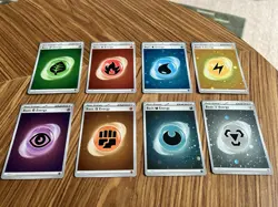 HD Swirl 🌀 Holo Energy x 8 Scarlet & Violet: 151 - Full Set Cards Pokemon TCG - Image 1