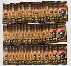 Lot of 50 Pokemon Detective Pikachu 2 Card Packs Spanish Spain Version - Image 1
