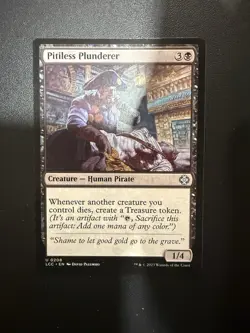 MTG - Pitiless Plunderer - The Lost Caverns of Ixalan NM/M Condition - Image 1