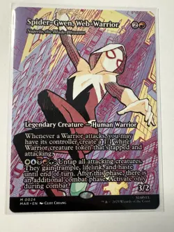 Spider-Gwen, Web-Warrior ✅ Spiderman ✅ Magic (mtg) - Image 1