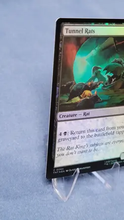 x1 Tunnel Rats - Foil C MTG Teenage Mutant Ninja Turtles M/NM, English - Image 3