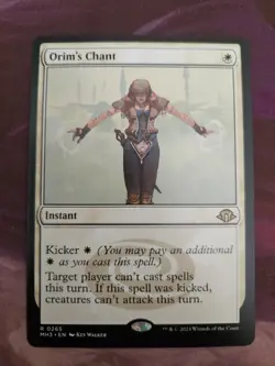MTG - Orim's Chant - Modern Horizons 3 MH3 - NM - Image 1