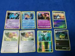 Pokemon TCG Vtg All Holo Mid Era Heavily Played lot of 8 Sceptile Starmie CA - Image 1
