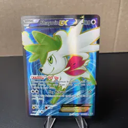 Shaymin EX (106 Full Art) 106/108 Roaring Skies 2016 Pokemon Holo MP - Image 1