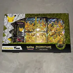 Pokemon Celebrations Pikachu V-Union Special Collection Sealed 25th Anniversary 820650809156 - Image 1