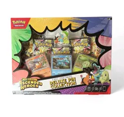 Pokemon TCG Ascended Heroes First Partners Deluxe Pin Collection Sealed - Image 1