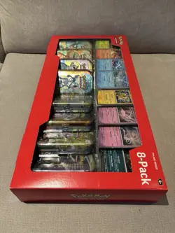 Pokemon TCG: Prismatic Evolutions Costco Mini Tins 8 Pack - New & Sealed - Image 4