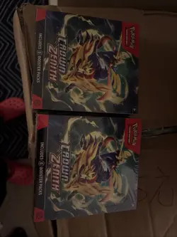 Lot Of 2 Pokemon Crown Zenith Booster Bundle FACTORY SEALED Brand New 6 Packs 820650858963 - Image 1