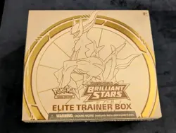 Pokemon TCG Brilliant Stars Elite Trainer Box Brand New Sealed 820650870125 - Image 1
