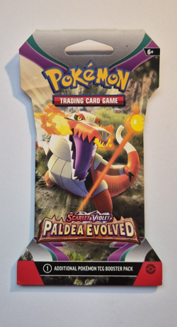 Pokemon Paldea Evolved Sleeved Booster Pack LOT of 13 Sealed Packs 171274 - Image 4