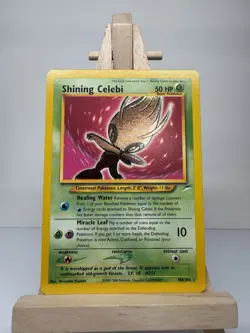 Pokemon TCG Shining Celebi Neo Destiny Holo Shining 50 HP 106/105 2000 - Image 1