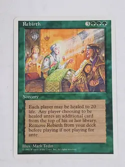 MTG Rebirth (4th Edition/Green/R) - BGM - Image 1