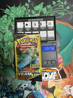 Pokemon TCG Sun & Moon Team Up Mini Booster Pack Venusaur & Celibi Sealed 7.69G - Image 1