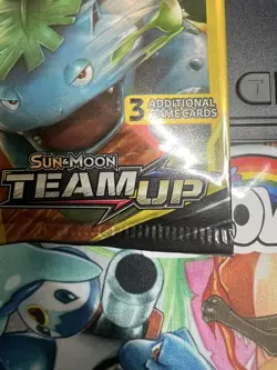 Pokemon TCG Sun & Moon Team Up Mini Booster Pack Venusaur & Celibi Sealed 7.69G - Image 5