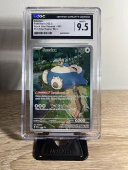 2023 POKEMON BLACK STAR PROMOS 151 ELITE TRAINER BOX #051 SNORLAX CGC 9.5 - Image 1