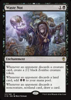 Waste Not NM, English MTG Commander 2016 - Image 1