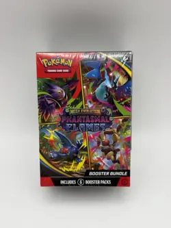 Pokemon Mega Evolution: Phantasmal Flames - Booster Bundle - - Image 1