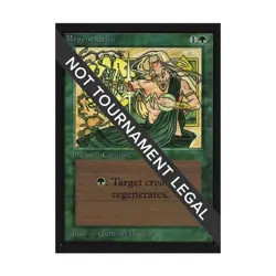 WOTC MtG International Ed. Regeneration (C) NM - Image 1