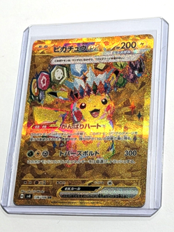 Pikachu ex UR Gold 136/106 sv8 – Japanese Terastal – NM/M – Pokemon - Image 3