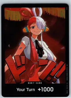 DON!! Card (Uta) Extra Booster: One Piece Heroines Edition NM OP Card - Image 1