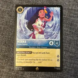 Moana - Curious Explorer 155/204 Winterspell Legendary Disney Lorcana TCG NM - Image 2
