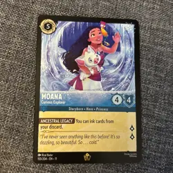 Moana - Curious Explorer 155/204 Winterspell Legendary Disney Lorcana TCG NM - Image 4