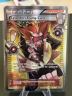 Lysandre's Trump Card (118 Full Art) 118/119 XY - Phantom Forces Holo - Image 1