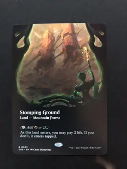 Edge of Eternities Stomping Ground Full Art R 283 MTG - Image 1