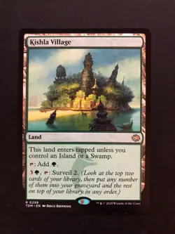 Kishla Village (259) Tarkir: Dragonstorm TDM MTG Magic - Image 1