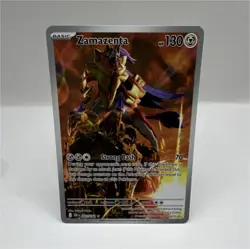 Pokemon Zamazenta 201/182 Sv10: Destined Rivals Illustration Rare Holo - Image 1
