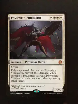 MTG Phyrexian Vindicator - Phyrexia: All Will Be One #027 - Image 1