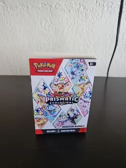 Pokemon TCG: S&V Prismatic Evolutions Booster Bundle (6pks) Factory Sealed - Image 1