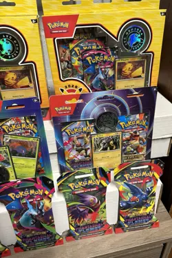 Sealed Lot 30th Anniversary Pokemon Day Box Mega And Phantasmal Packs Blisters - Image 3