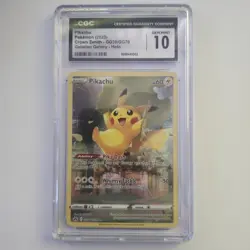 CGC 10 Pikachu GG30/GG70 Crown Zenith Galarian Gallery Pokemon 2023 - Image 1