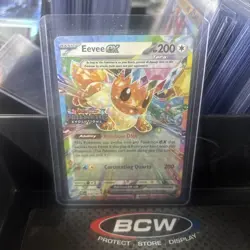 Pokemon Prismatic Evolutions -Eevee ex 075/131- Surprise Box Stamped - Image 1