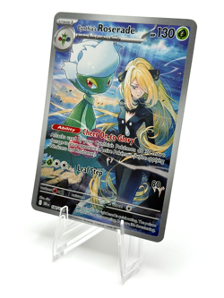 Pokemon Cynthia's Roserade Illustration Rare Destined Rivals 184/182 - Image 2