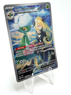 Pokemon Cynthia's Roserade Illustration Rare Destined Rivals 184/182 - Image 3