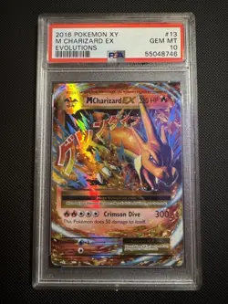 2016 Pokemon XY Evolutions M Charizard EX #13 - GEM MINT PSA 10 - Image 1