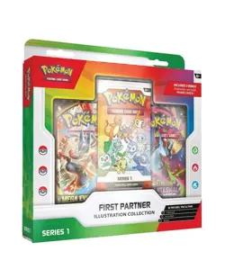 Pokemon TCG First Partner Illustration Collection Series 1 New Sealed In Hand ** - Image 1