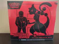 Pokemon Destined Rivals Pokemon Center Elite Trainer Box PC ETB - FAST SHIP - Image 1