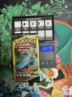 Pokemon TCG Sun & Moon Team Up Mini Booster Pack Venusaur & Celibi Sealed 7.66G - Image 1