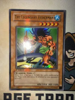 The Legendary Fisherman PSV-076 1st Edition Ultra Rare Yugioh NM - Image 2