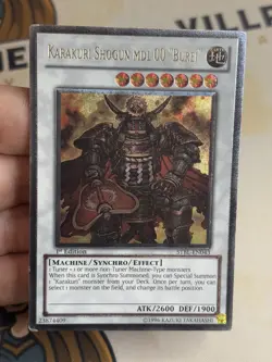 Karakuri Shogun MDL 00 Burei Ultimate Rare 1st Edition STBL-EN043 YuGiOh! EURO - Image 2