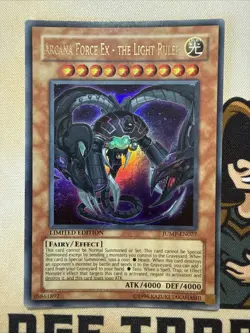 Arcana Force EX - The Light Ruler - JUMP-EN027 - Ultra Rare Limited Edition LP - Image 2