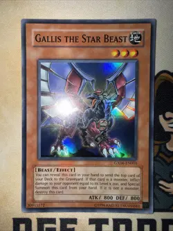 Yu-Gi-Oh! - Gallis The Star Bird - GX06-EN001 - Super Rare - Yugioh NM - Image 3