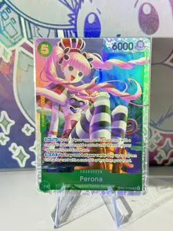 OP14-033 Perona SR One Piece OP14 The Azure Sea's Seven Foil English NM #A4 - Image 1