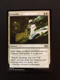 MTG Exorcise - Duskmourn: House of Horror (DSK) - Image 1